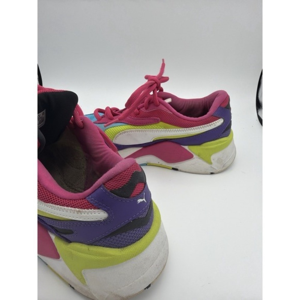 Puma RS-X Women's Sneakers Size 9.5 Multicolor Pink Teal Purple Chunky. 1604 - Picture 1 of 9